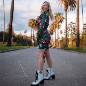 Prettylittlething silk dress